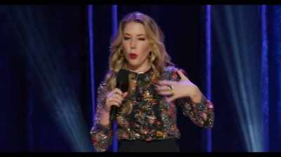 Bicycle helmet, workout gear, - Katherine Ryan: Glitter Room