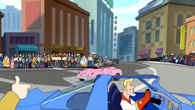 BIFF AND BUZZ:
And there they go! - Tom and Jerry: The Fast and the Furry