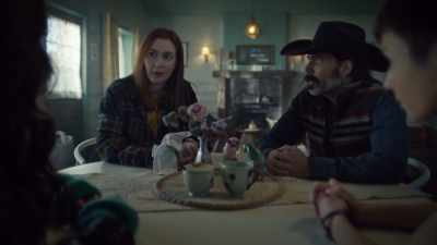 Big blond mane. Fit.
Tentacle powers. - Wynonna Earp: Vengeance