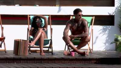 Big boys like that, though,
they're always sensitive, - Love Island