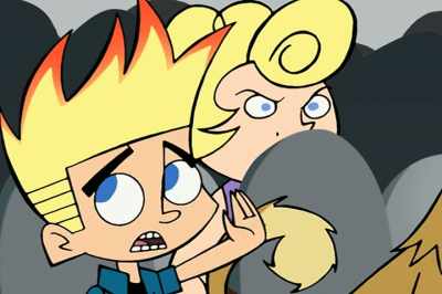 Big deal-- a lizard. Boo! - Johnny Test