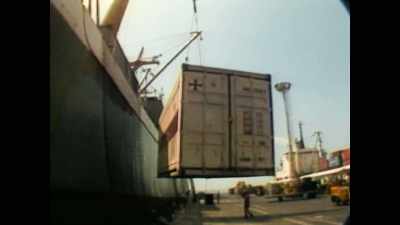 Big freighters appear
to have now replaced - Ross Kemp: Mafia and Britain