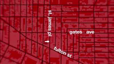 Big grew up on Saint James
between Fulton and Gates. - Biggie: I Got a Story to Tell
