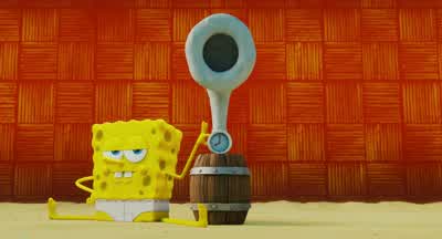 ♪ Big guy, big guy ♪ Big, big guy Big guy Because now... - The SpongeBob Movie: Search for SquarePants