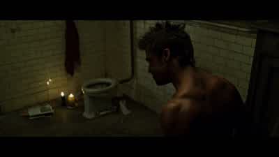 Big guy, big reach. - Fight Club