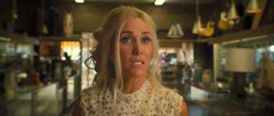 Big news." Stop.
"Norma is on the mend." Stop. - Palm Royale