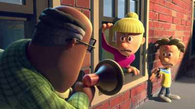 Big sister coming through.
Get away from my brother. - Big Nate