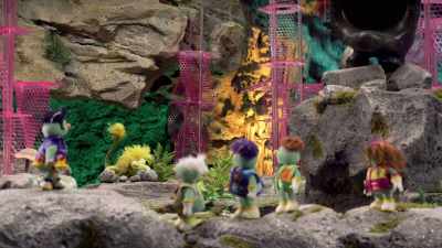Big, small. Big, small.
Big, small. Big, small. - Fraggle Rock: Back to the Rock