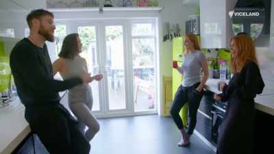 Big smile on her face.
(LAUGHTER) - Stacey Dooley Sleeps Over