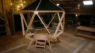 Big time. It is something you can
inhabit with great pleasure. - Handmade: Britain's Best Woodworker