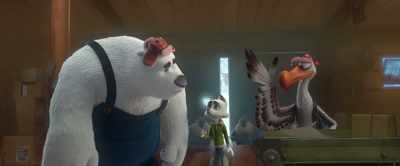Big and wide and hot, too hot. - Arctic Dogs