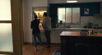 Biggest fridge I've ever seen. - Begin Again