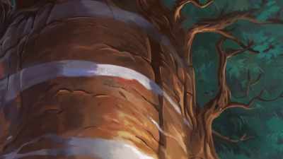 Biggest tree ever lifted." - Gigantosaurus