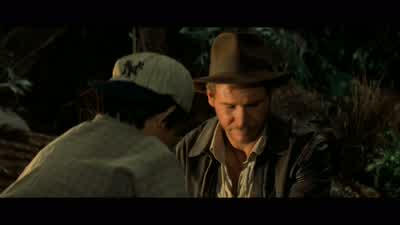 Biggest trouble with her is the noise - Indiana Jones and the Temple of Doom
