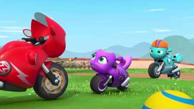- Bike ballet first!
Then all that other stuff. - Ricky Zoom
