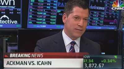 Bill Ackman, Carl Icahn,
we'll go to break. - Icahn: The Restless Billionaire