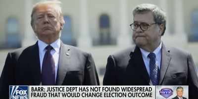 Bill Barr, I believe--
Not believe, I know, - Stopping the Steal