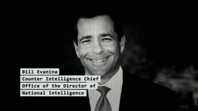 Bill Evanina is in charge of - Cyberwar
