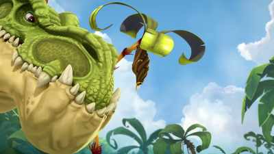 -(Bill grunting)
-(Marsh whimpers) - Gigantosaurus