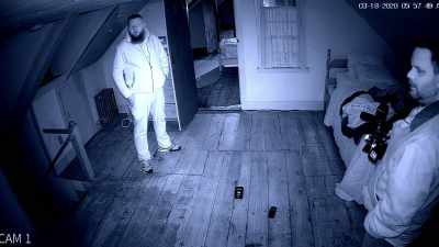 [Bill sniffs] - The Harrisville Haunting: The Real Conjuring House