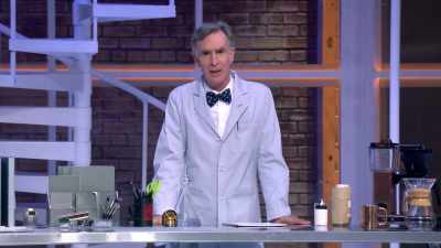[Bill] That's Joel McHale. Brilliant. - Bill Nye Saves the World