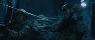 Billy, cut it out.
- Well, if we're not blood kin, - Giant Spider