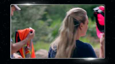 [Billy Dee] And Kaley Cuoco
takes us on a special tour - Star Wars: Galaxy's Edge - Adventure Awaits