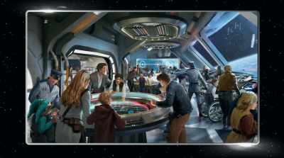 [Billy Dee] And we'll share
all the latest details - Star Wars: Galaxy's Edge - Adventure Awaits