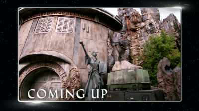 [Billy Dee]
When we return, - Star Wars: Galaxy's Edge - Adventure Awaits
