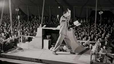 [Billy Graham preaching] Israel wandered - Billy Graham: An Extraordinary Journey