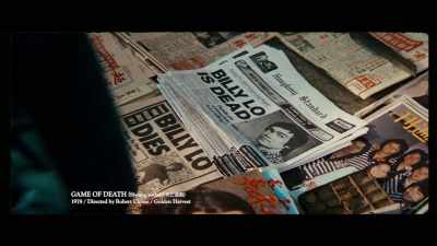 'Billy Lo survives, but fakes his death, - The Final Game of Death