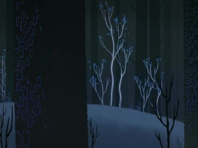 (BIRD SCREECHING)
(OWL HOOTING) - Samurai Jack