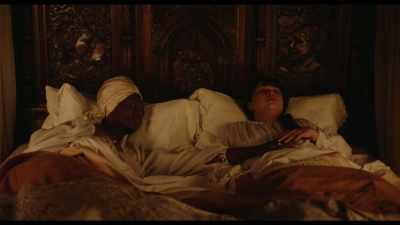 - [bird squawking] - Anne Boleyn