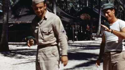 [BIRD SQUAWKING] - The Pacific War in Color
