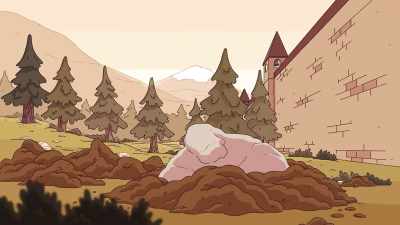[birds chirping] - Hilda