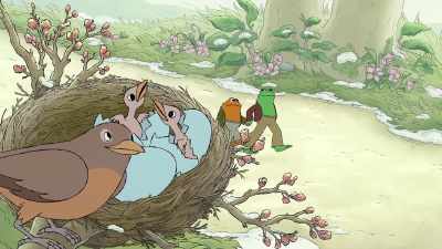 [birds chirping] - Frog and Toad