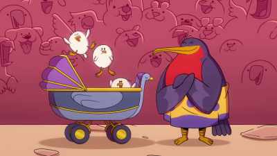 [birds chirping] - King Tweety