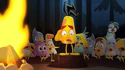 [birds exclaiming] - Angry Birds: Summer Madness