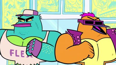 Birds of a feather
fight together! - Teen Titans Go!
