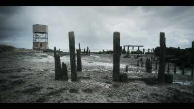 -(birds squawking)
-(waves washing ashore) - The Third Day