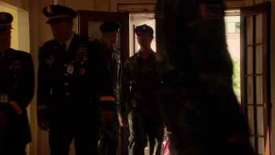 BIRKHOFF [OVER COM]: Okay, Nikki,
take the first hallway on the left. - Nikita