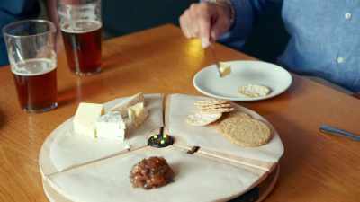 Biscuits have gone down by three,
that's correct, - James May and the Dull Men