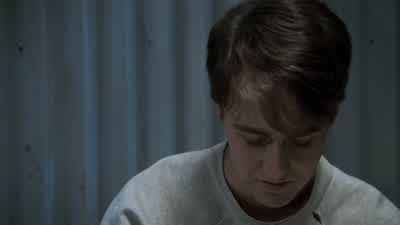 Bishop Rushman was laying on the floor. - Primal Fear