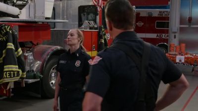 Bishop, you're off shift
right now. - Station 19