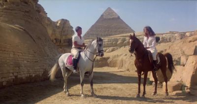 Bitch Everywhere we go she pops up Darling - Death on the Nile
