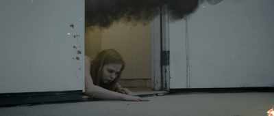 - Bitch!
(fire crackles) - Like Dogs