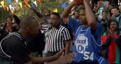 Bitch, want me to twist
your other ankle? - Above the Rim