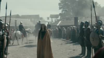 - - Bjorn Ironside, come and sit with me. - Vikings