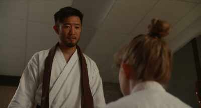 Black is higher than brown.
Please move over to your left. - The Art of Self Defense