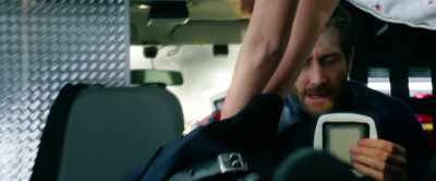 Black pocket,
next to the monitor. - Ambulance